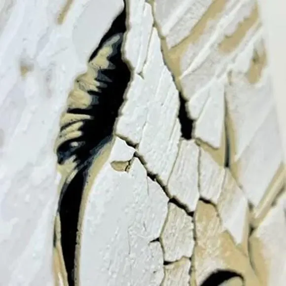 Woman in the Wall, Cracked Face Wall Art, Surreal Portrait Wall Decor - Picture 4 of 9